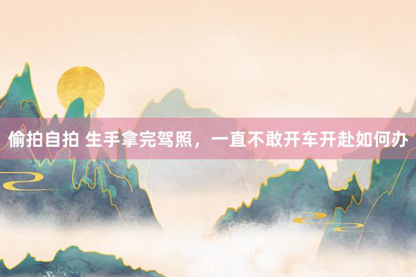 偷拍自拍 生手拿完驾照，一直不敢开车开赴如何办